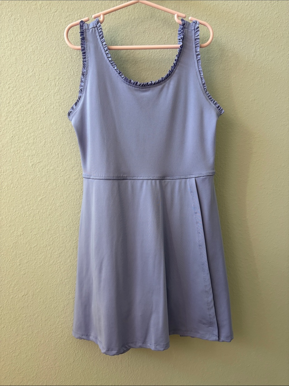 Yogalicious Girls Ruffle-Trim Dress